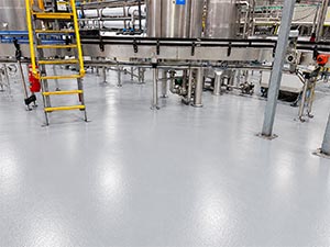 Specialist Resin Flooring in Adelaide - Beverage Facility Installation